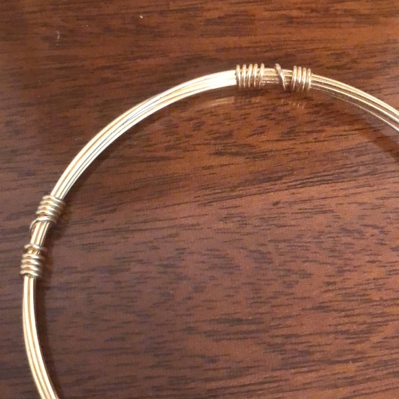 2. Bourbon & Bowties gold tone bangle bracelets - Picture 9 of 16